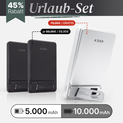 Magnetische PowerBank mit Überhitzungsschutz