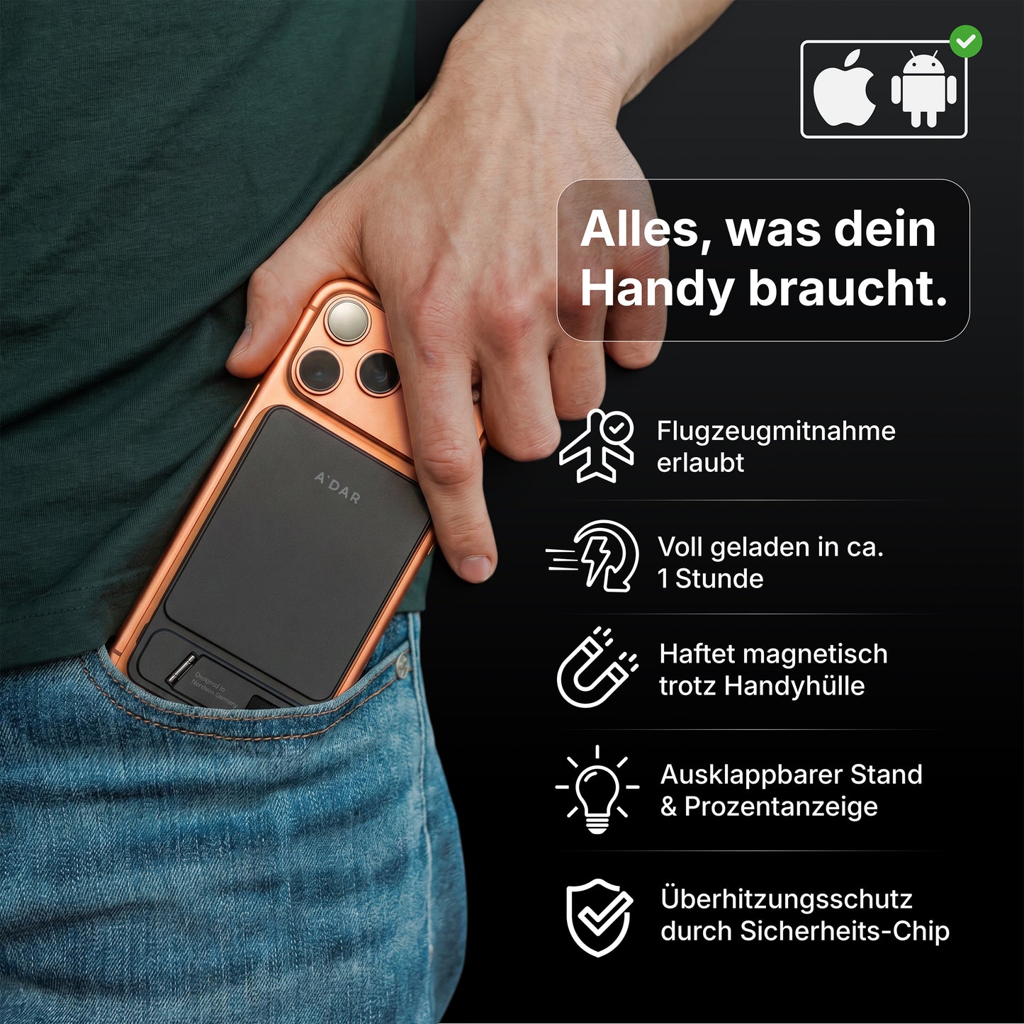AdarCharge Pro - mit Überhitzungsschutz (Kopie)