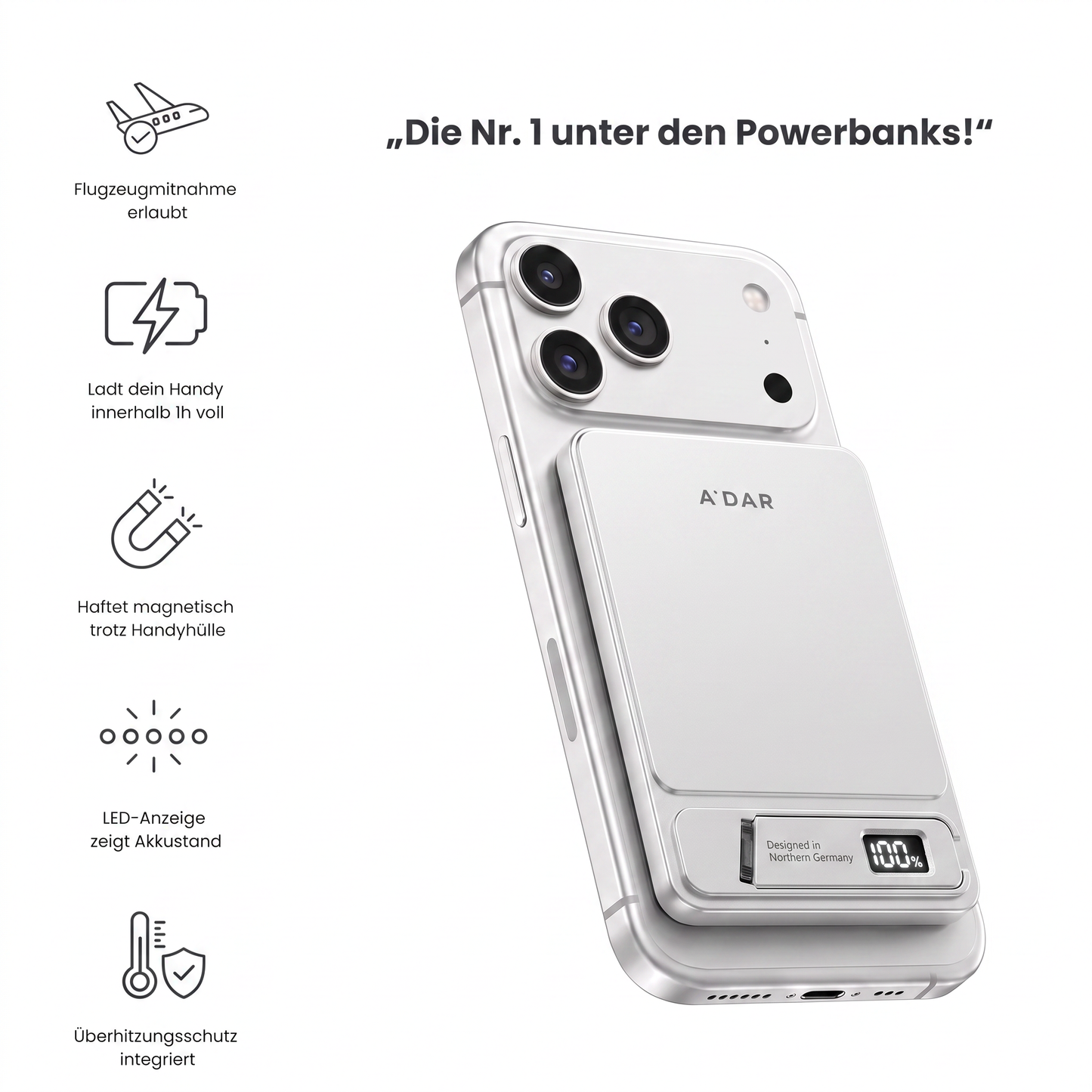 AdarCharge Pro - mit Überhitzungsschutz (Kopie)