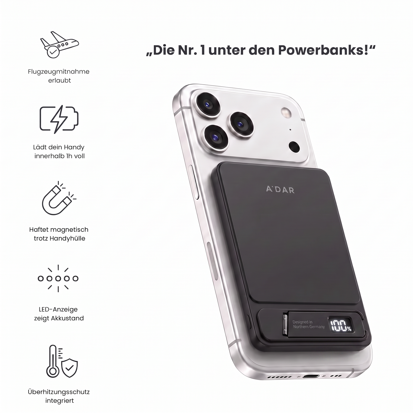 AdarCharge Pro - mit Überhitzungsschutz (Kopie)